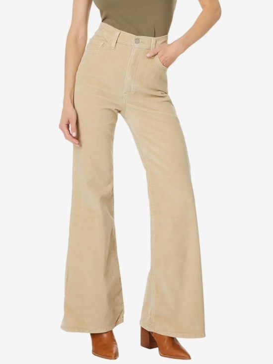 Levi's Denim - LEVI'S Ribcage Bell Corduroy Pants - Safari